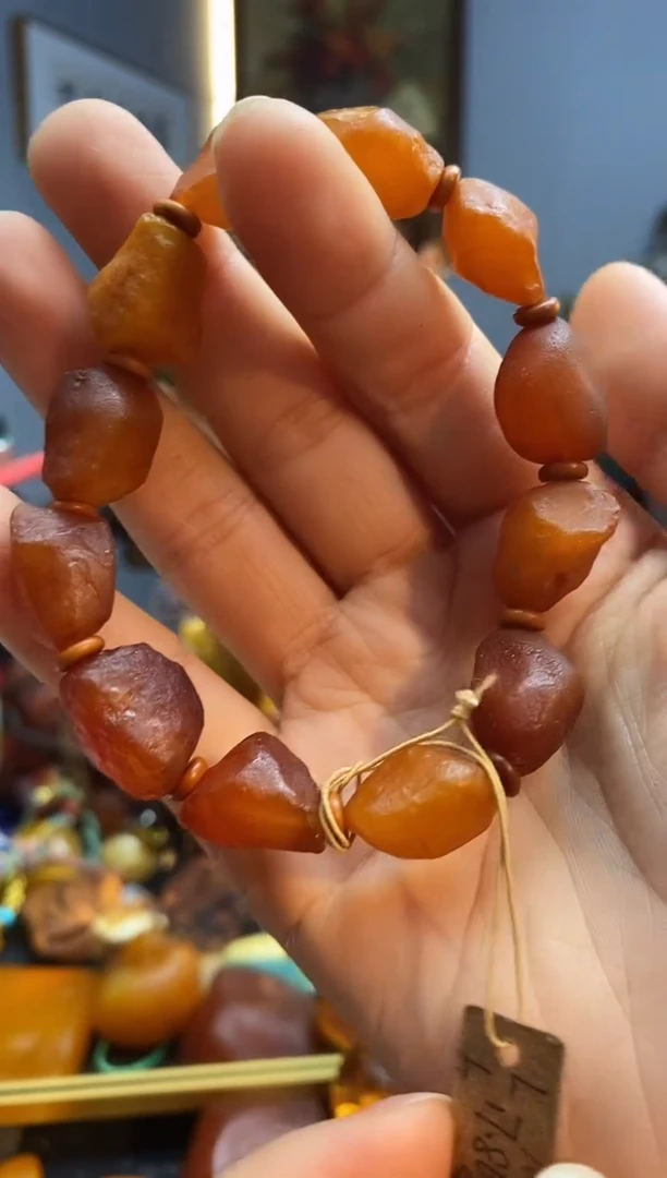 手链琥珀未镶嵌手串
