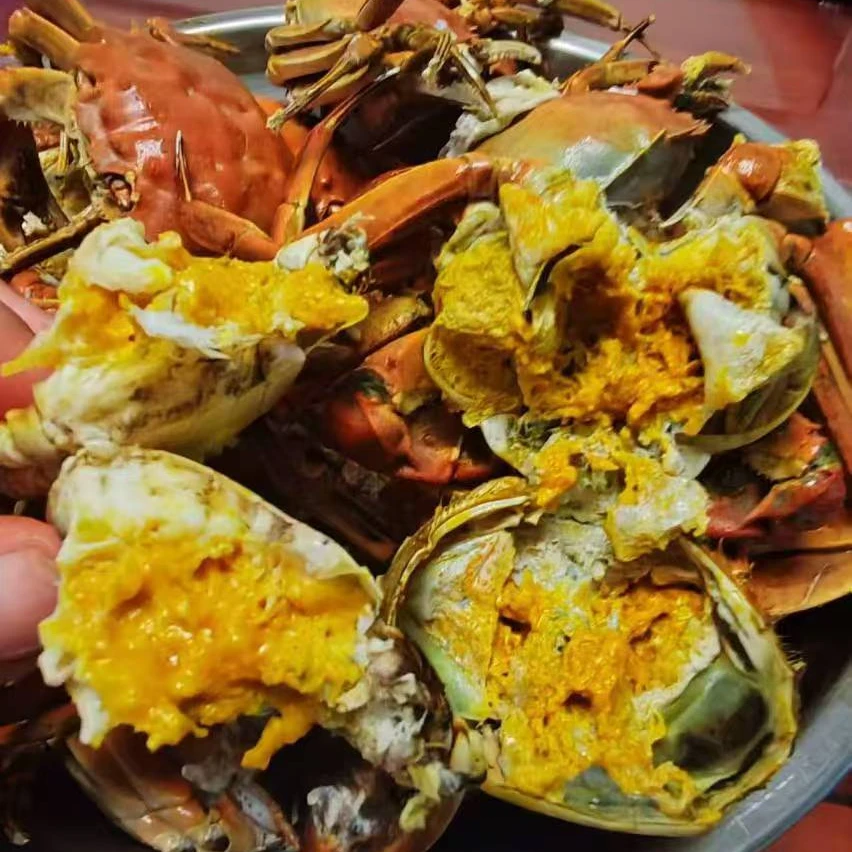 黄河口大闸蟹29.9一只（标准2.5两母蟹，个头很大，很肥）