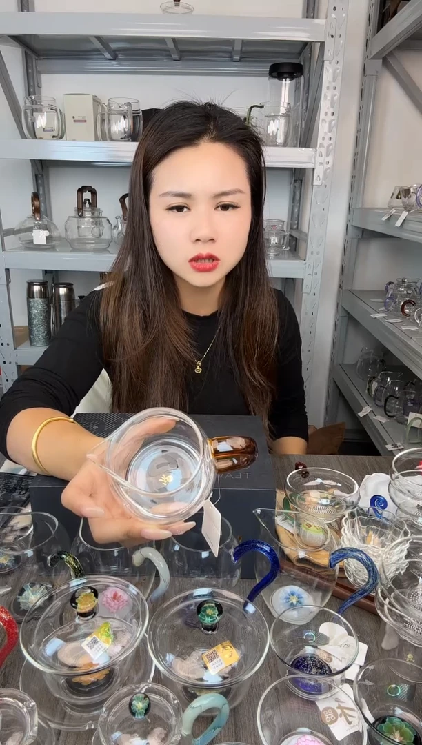 哟****?禾器 清禾杯粉+琥珀+墨绿+透黑各1