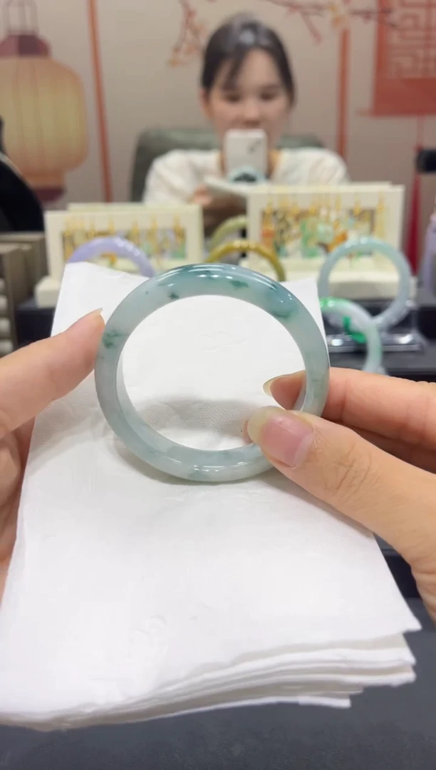 未镶嵌手镯翡翠00006639