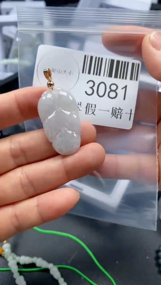 翡翠未镶嵌吊坠(不含链)3081