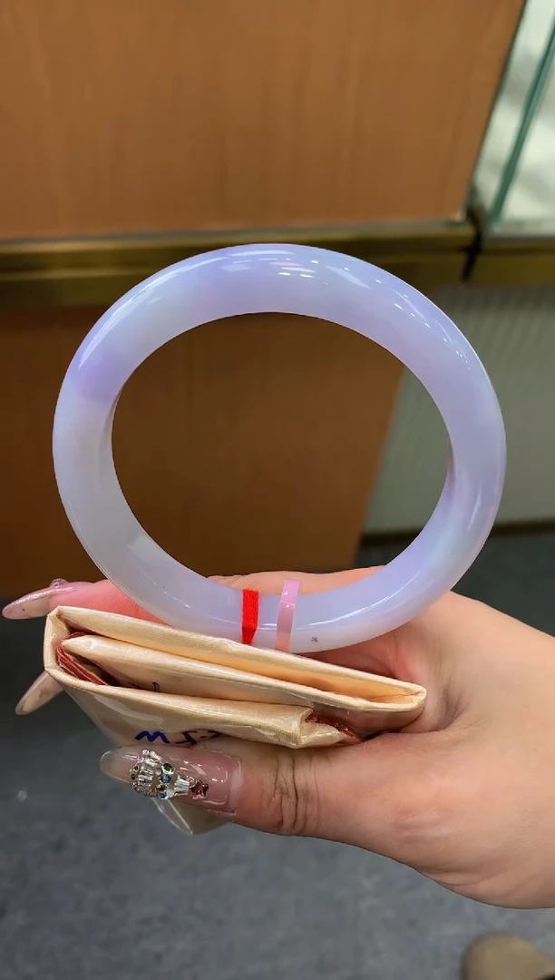 未镶嵌手镯翡翠-F111-正圈65