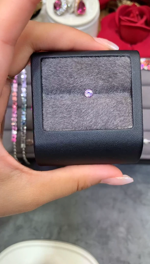 裸石尖晶石圆切 越南尖晶 0.35ct