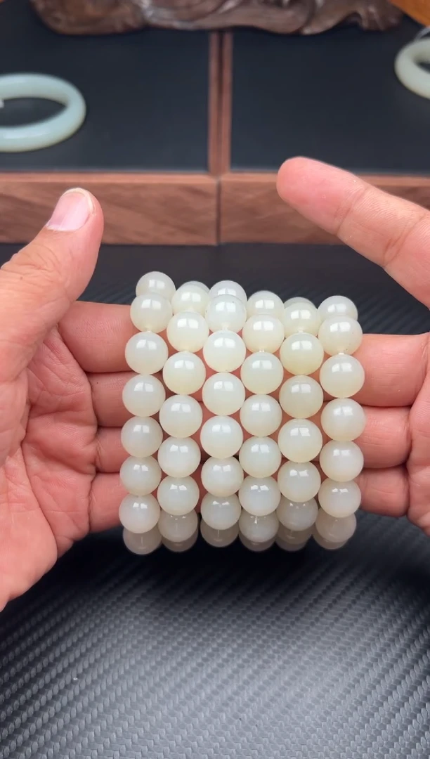 手串未镶嵌和田玉黑山微色差卡12M多样性发货拍一发一