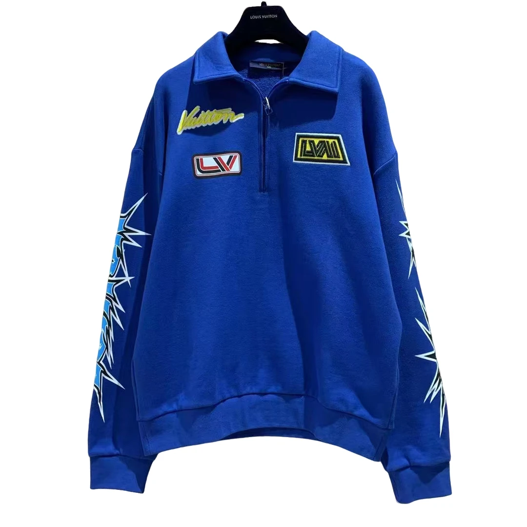 未使用 LouisVuitton/路易威登 蔚蓝/卫衣/S码/LZ1212H993