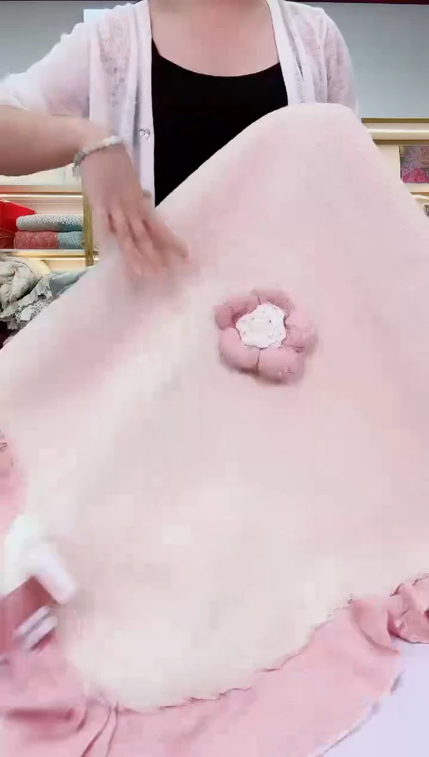 棉全棉大盘花床盖