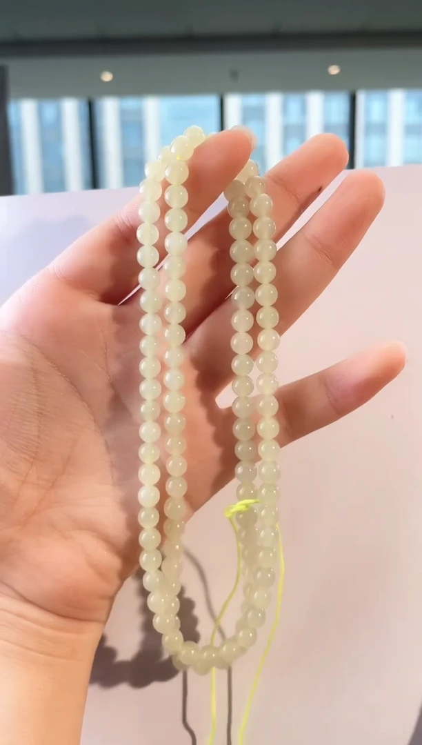 手串未镶嵌和田玉108珠串
