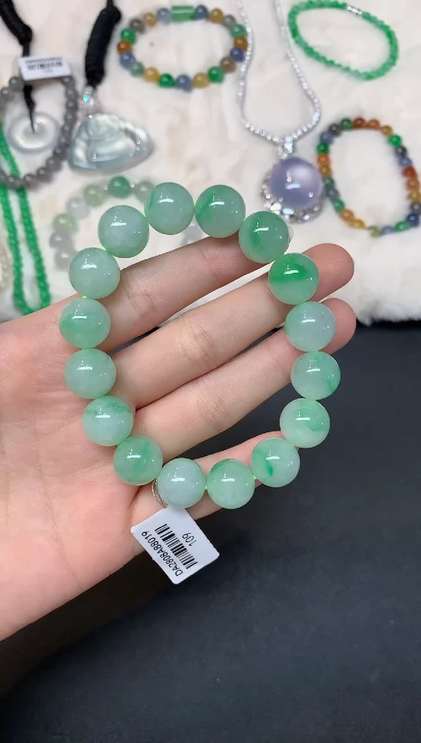 未镶嵌手串翡翠W744|19800