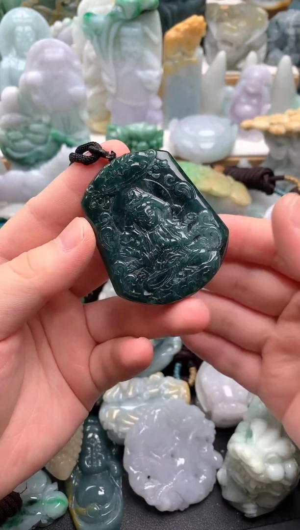 吊坠(不含链)未镶嵌翡翠1