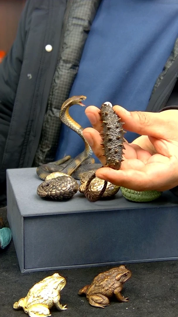 【闪购商品】青铜实心海参青铜实心海参