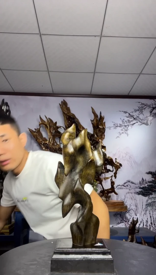 金丝楠木雕款用****5金丝楠木工艺品摆件