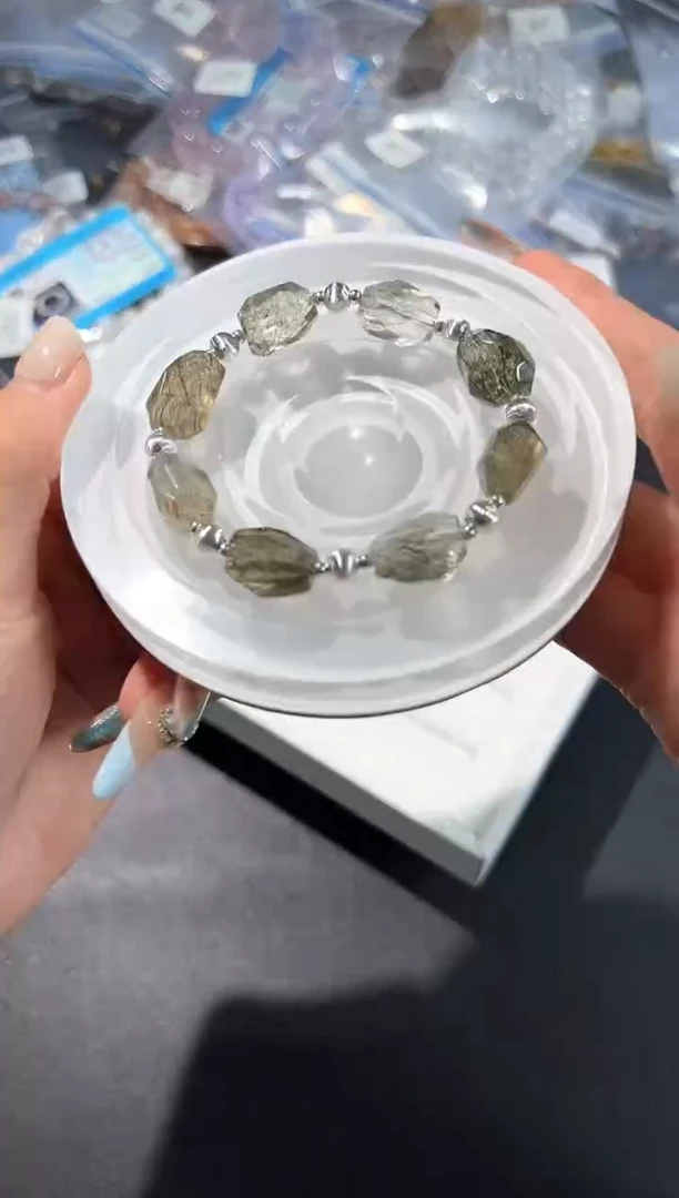 未镶嵌手串水晶52n多样性发其一【1条】默认微瑕