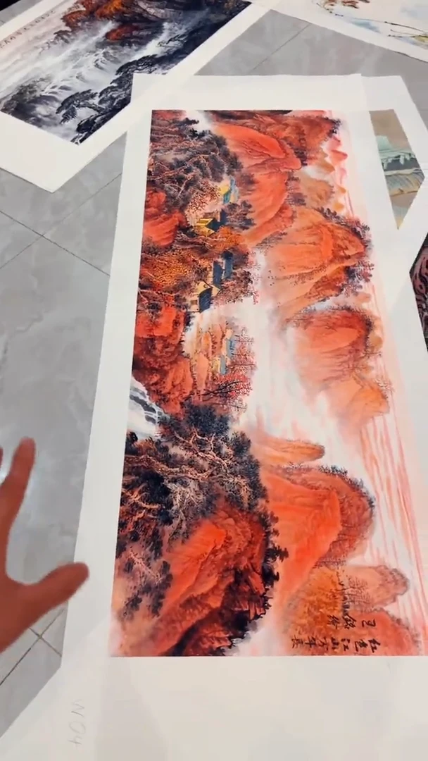 梦心甄选系列墙画专属链接W04
