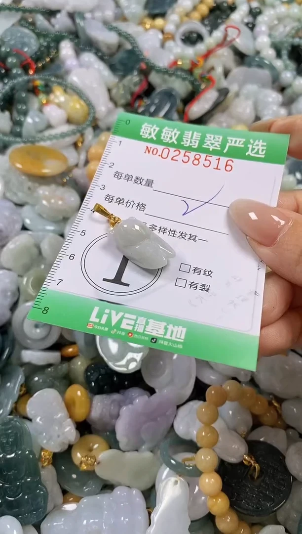 翡翠未镶嵌颈饰闪购0258516