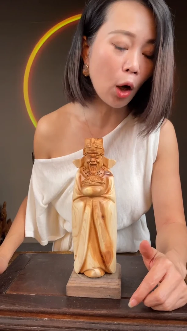 柏木（崖柏）手工摆件,先抢先得! 编号:133