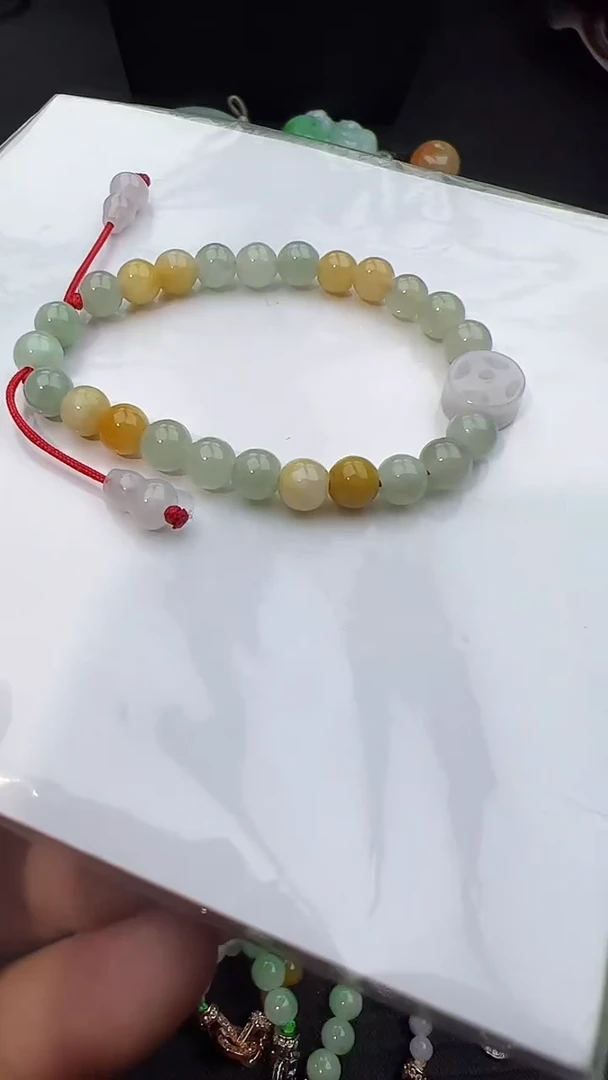 未镶嵌手串翡翠小孩手串