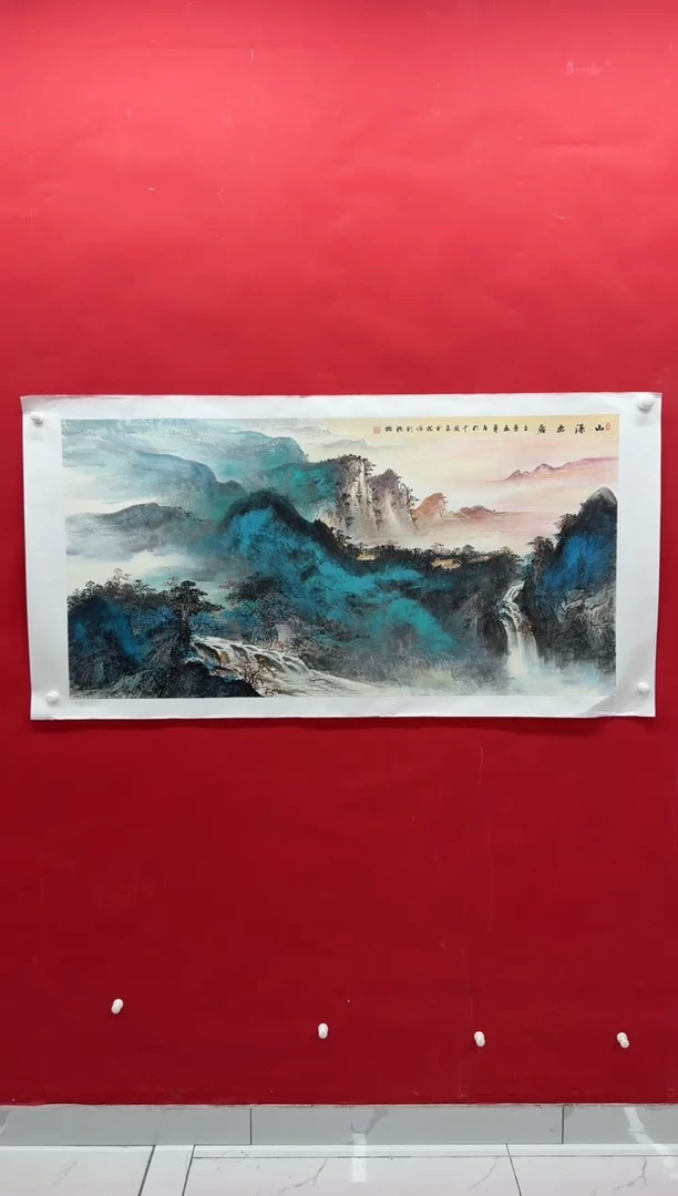 国画画家陆远华纯手绘原作