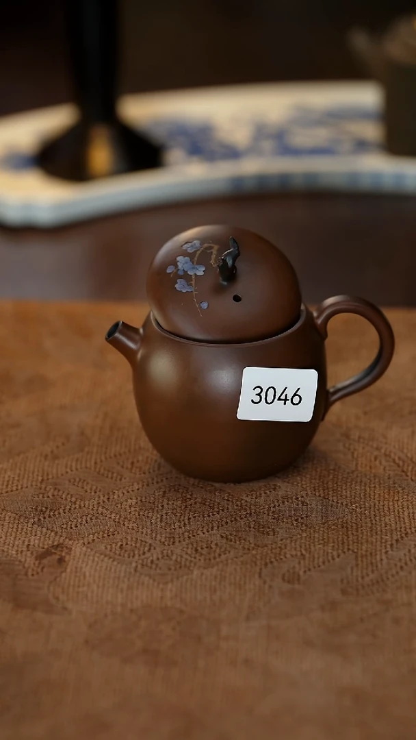 【闪购商品】雲梦茶器紫陶小壶3046
