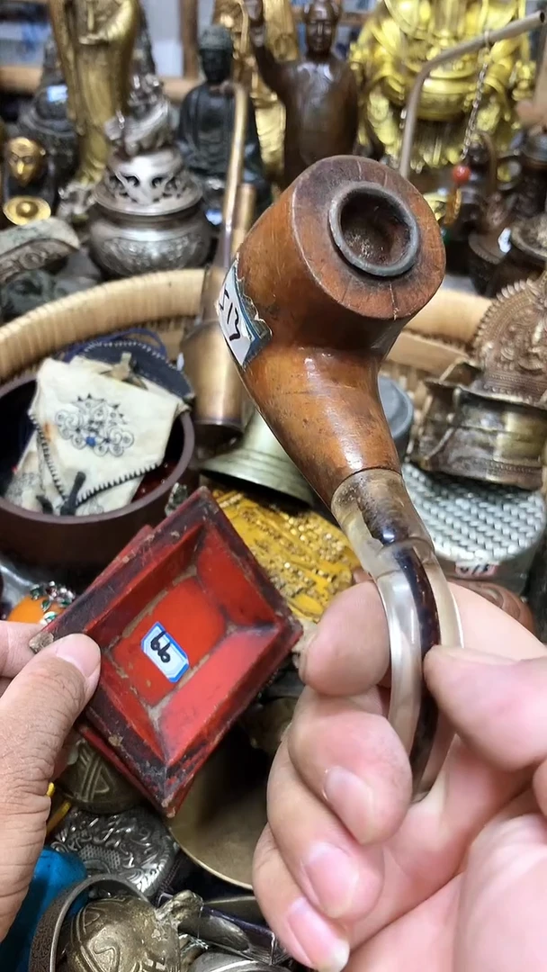 鸿兴工艺摆件把件木斗