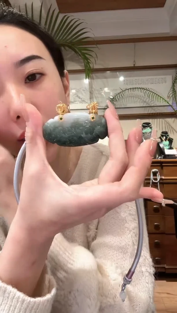 【闪购商品】翡翠颈饰未镶嵌国风