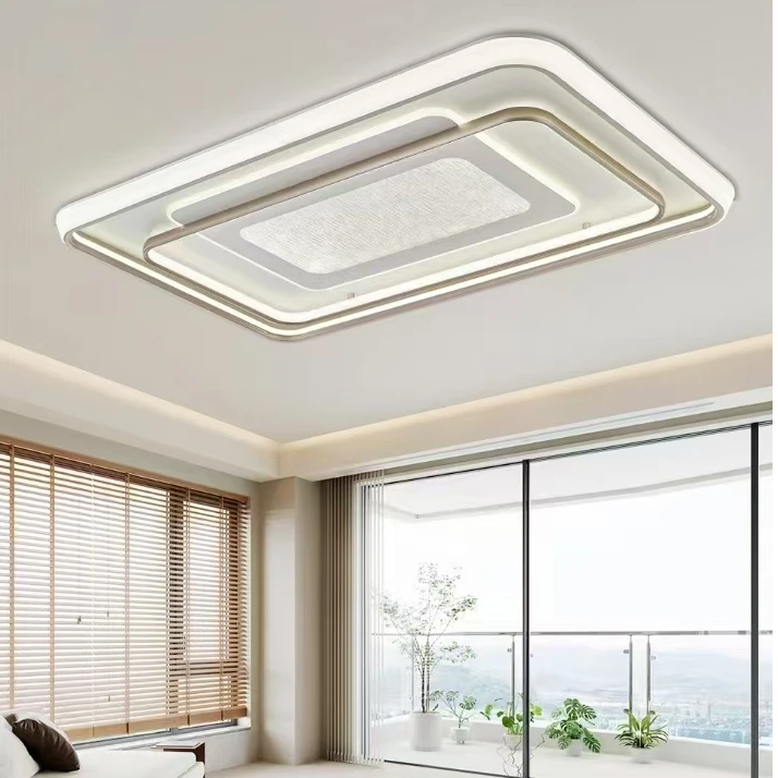 现代简约轻奢客厅大灯