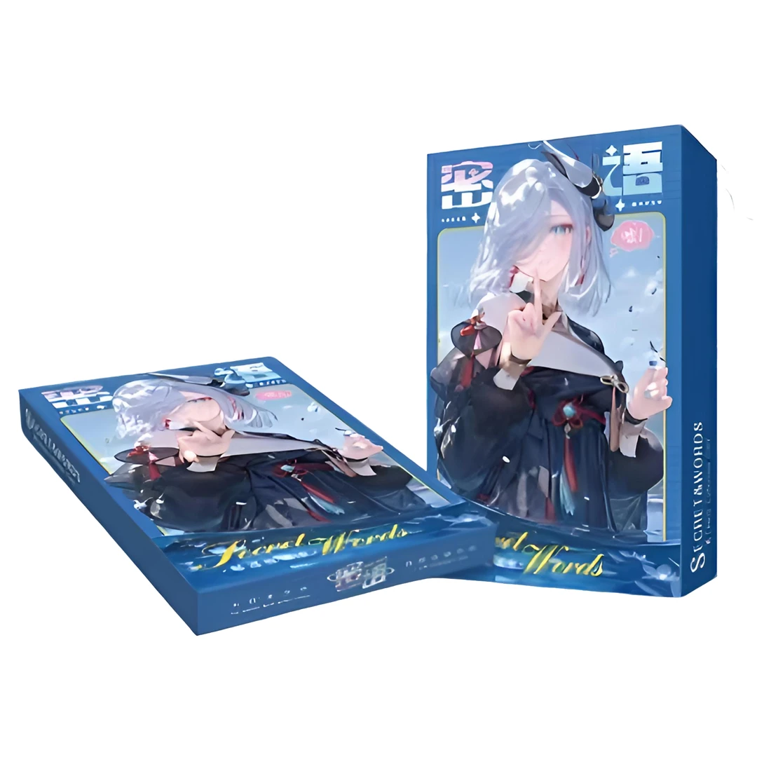 【拆盒】《密语》美神系列收藏卡牌