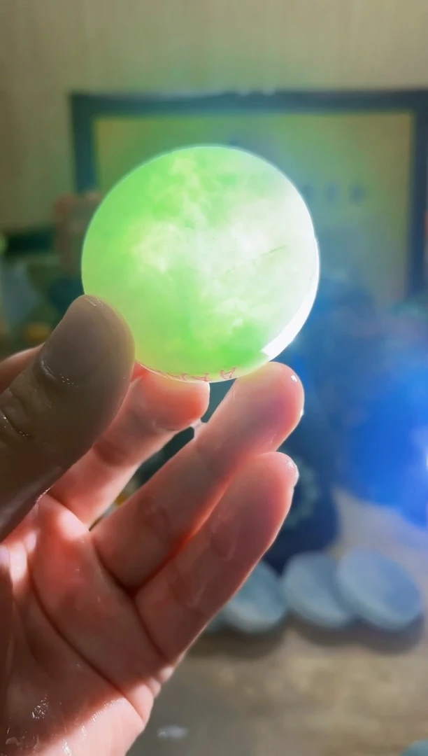 颈饰未镶嵌翡翠A货常星5392