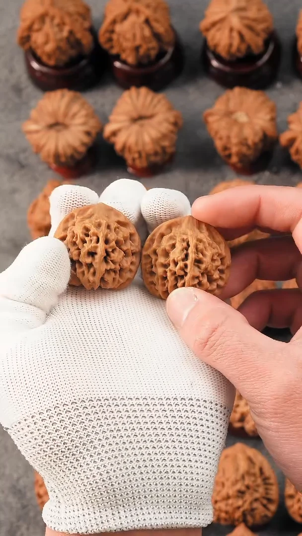 吊坠文玩核桃紫*风38+秦闷