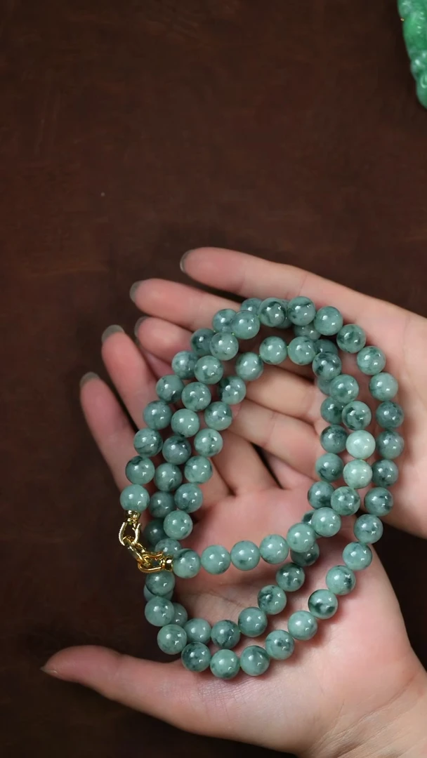 未镶嵌挂件翡翠闪购 飘花11mm+