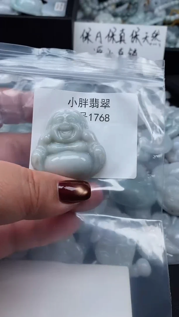 颈饰未镶嵌翡翠缅甸天然A货翡翠1768