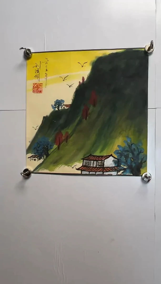 国画刘海明-1平尺-国画作品