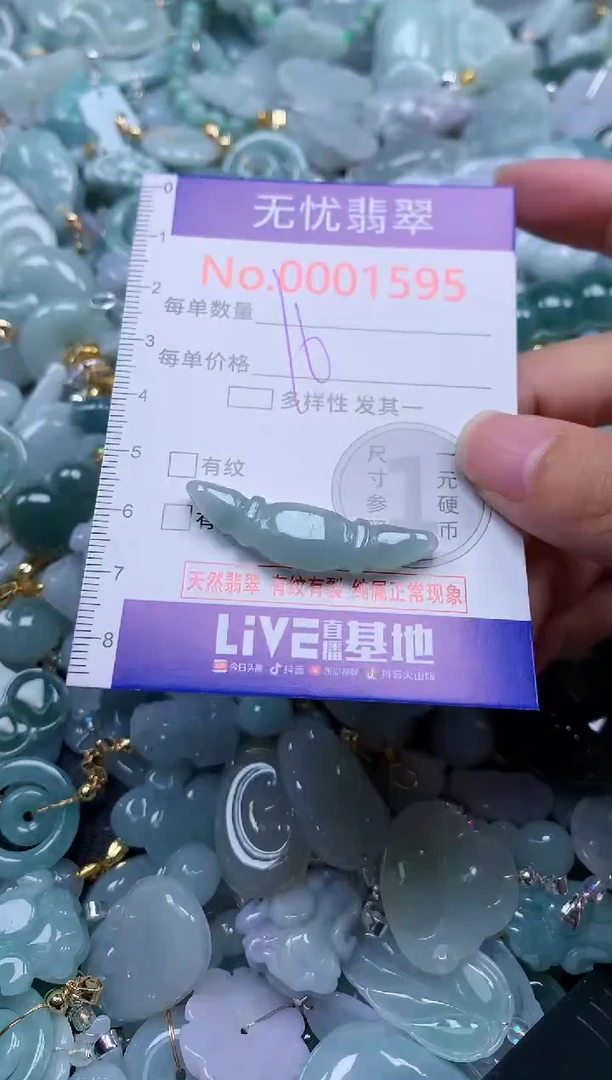 颈饰未镶嵌翡翠1595