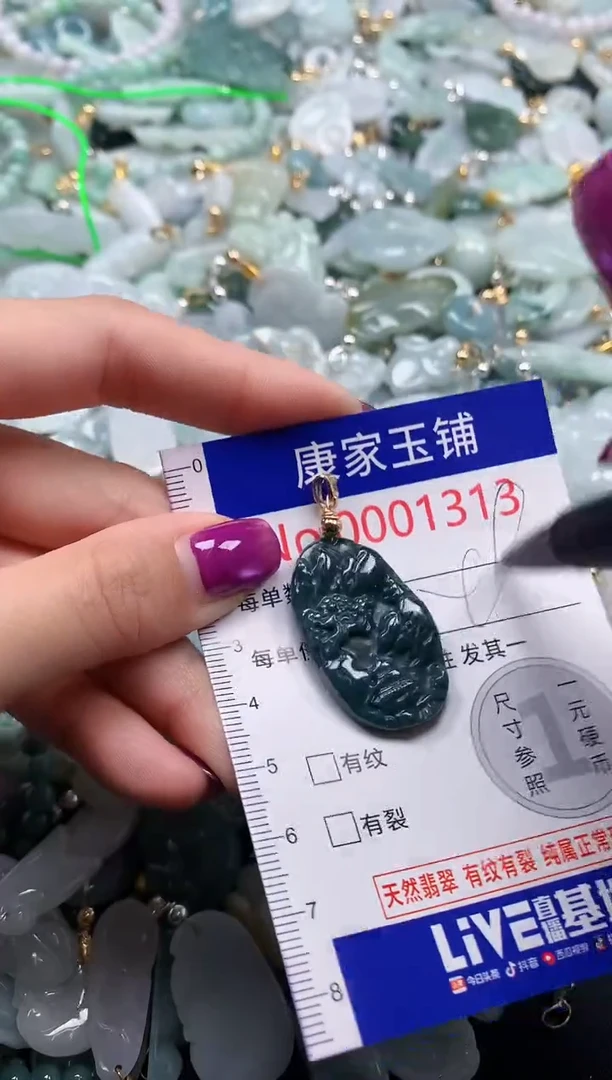 颈饰未镶嵌翡翠1313