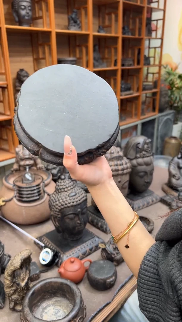 陶土【火山泥】金箍坛底座