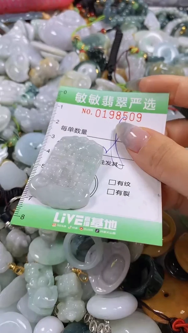 翡翠未镶嵌颈饰闪购0198509