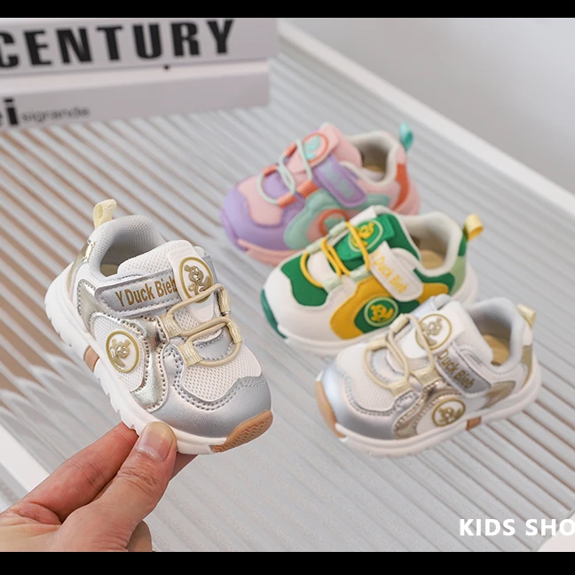 宝宝鞋子春秋季软底婴儿学步鞋防踢运动鞋女小童男童机能鞋学步鞋