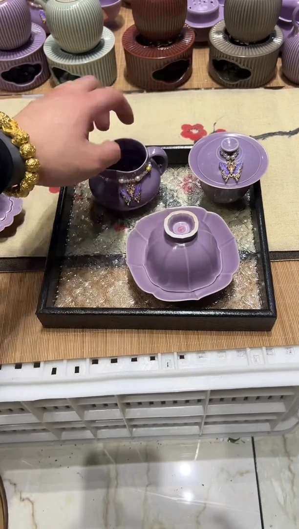 瓷片北溪堂梵古堂高档茶具，假一罚万 无盘 送滴溜