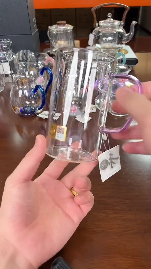 @@禾器晶彩清简杯浅紫色