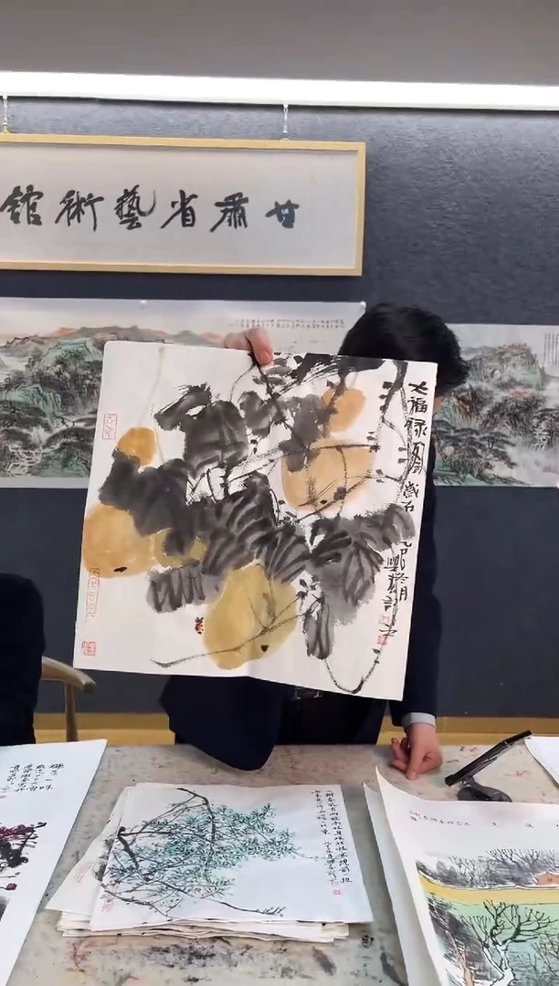 国画王兴C一平尺（花鸟）