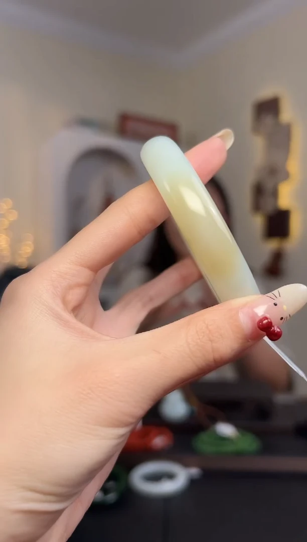 颈饰未镶嵌和田玉S28-57mm 13*10mm