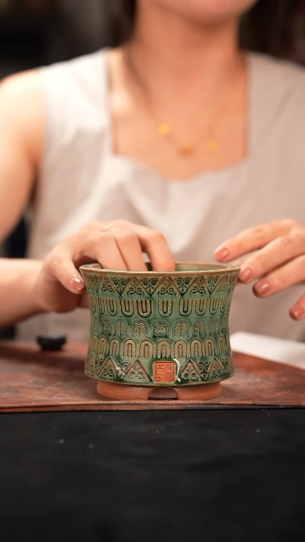 7-21-122花盆口径9瑕