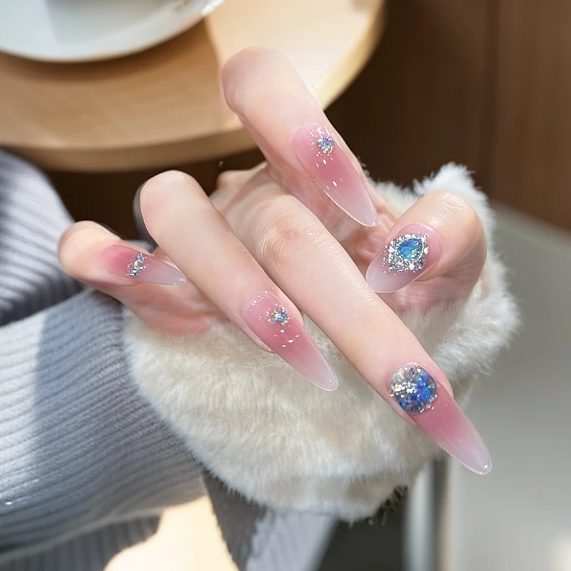 本宫指义【i34澜蓝/施华】穿戴甲 底色：恺舍08腮红