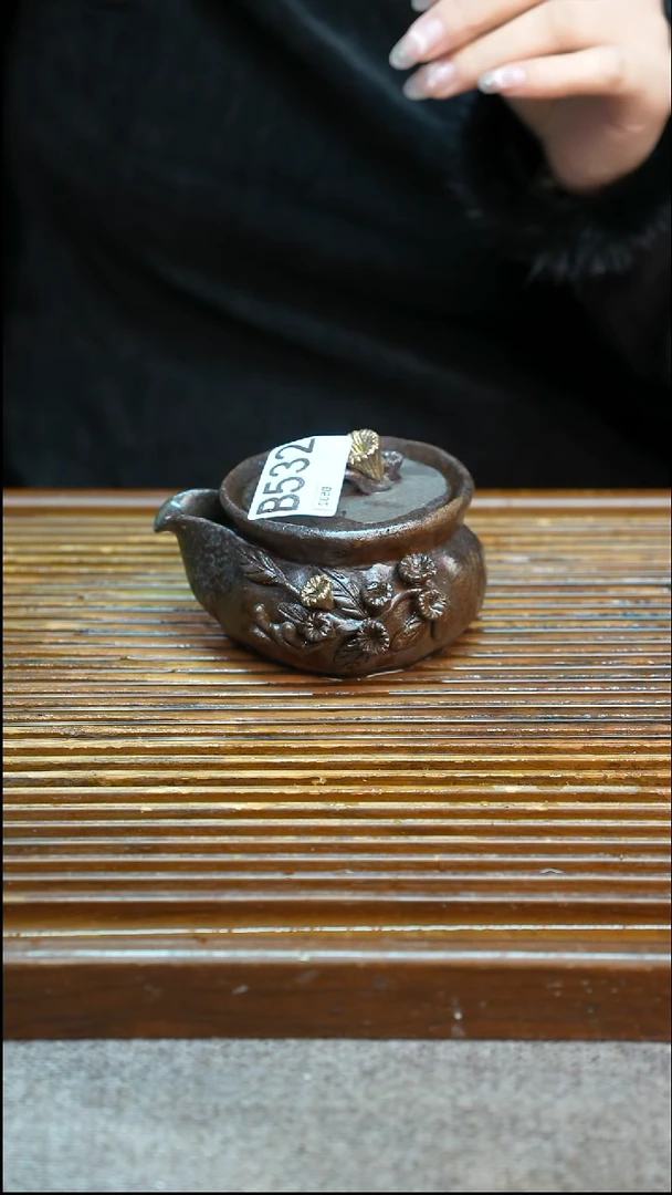 万古烧粗陶手工手做茶具