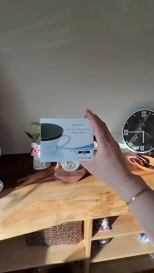 茶道摆件0000黑色咖啡滤6803