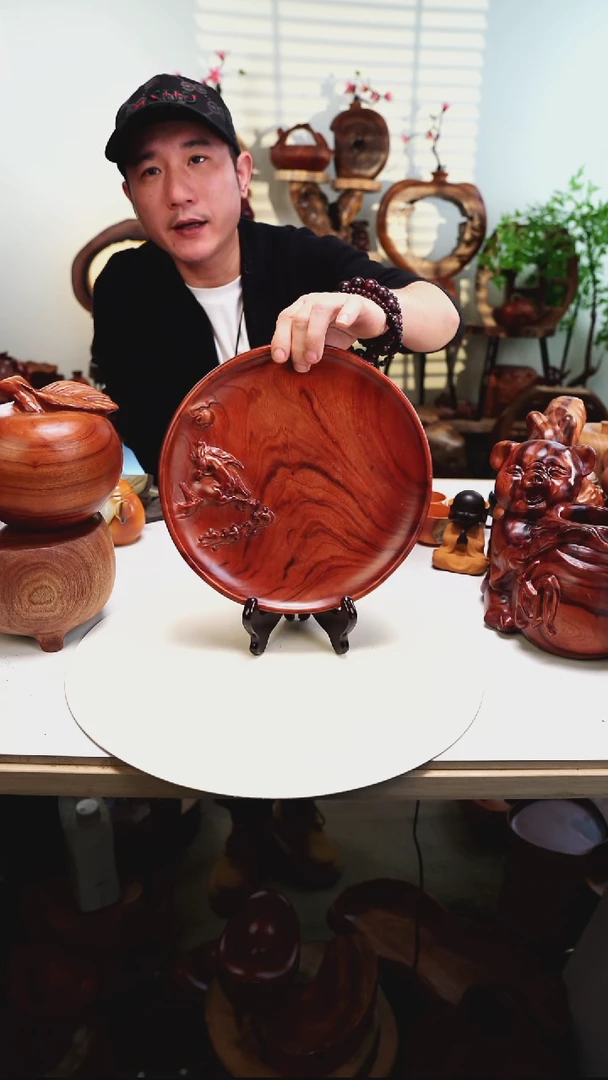 木香樟木摆件/圆盘