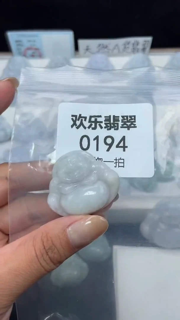 颈饰未镶嵌翡翠缅甸天然翡翠0194