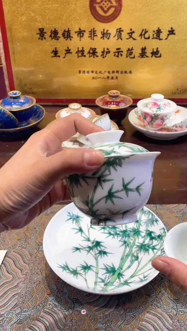 杯子景德镇手工手绘陶瓷