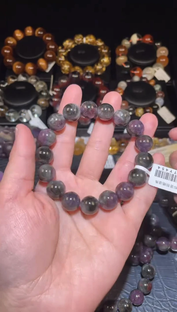 未镶嵌手链水晶12mm极光23手链单圈