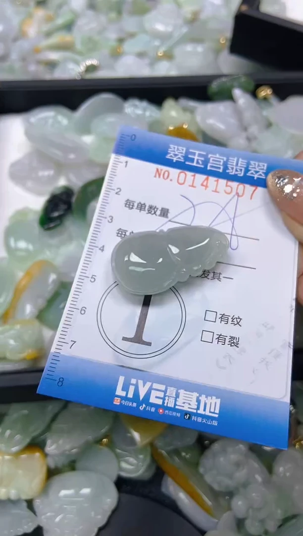 翡翠未镶嵌颈饰闪购0141507