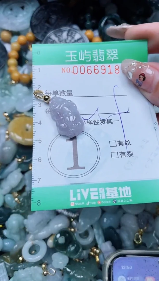 【闪购商品】翡翠颈饰未镶嵌闪购0066918